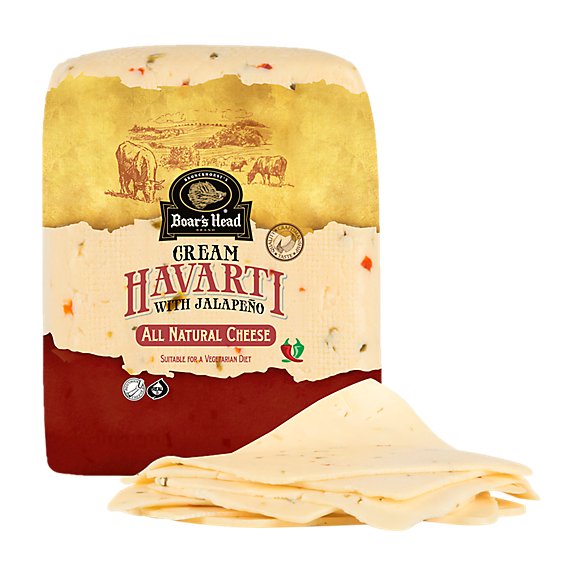 Boar's Head Havarti Jalapeno Cheese - 0.50 Lb