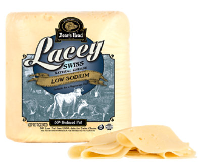 Boar's Head Lacey Swiss Cheese - Image 1