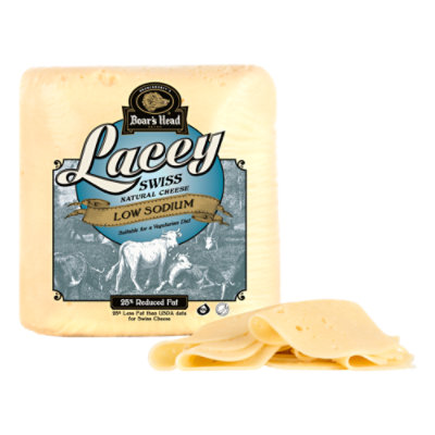 Boars Head Lacey Swiss Cheese - 0.50 Lb