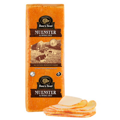Boars Head Muenster Cheese - 0.50 Lb