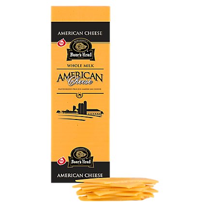 Boar's Head American Yellow Cheese - 0.50 Lb - Image 1