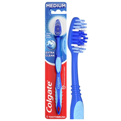 Colgate Extra Clean Full Head Manual Toothbrush Medium - Each