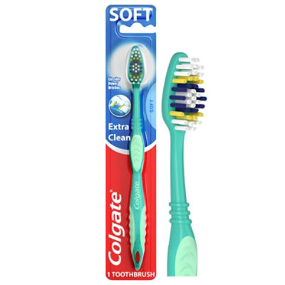 Colgate Extra Clean Full Head Manual Toothbrush Soft - Each