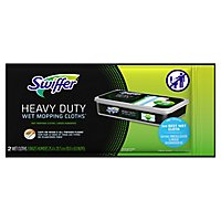Swiffer Sweeper 2in1 Dry and Wet Multi Surface Floor Cleaner Starter Kit Mop + 10 Refills - Each - Image 1