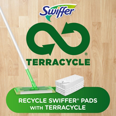 Swiffer Sweeper 2in1 Dry and Wet Multi Surface Floor Cleaner Starter Kit Mop + 10 Refills - Each - Image 6