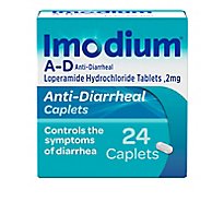 Imodium Anti-Diarrheal Caplets - 24 Count