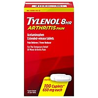 Tylenol Arthritis Pain Reliever Fever Reducer Caplet 650 Mg - 100 Count - Image 2