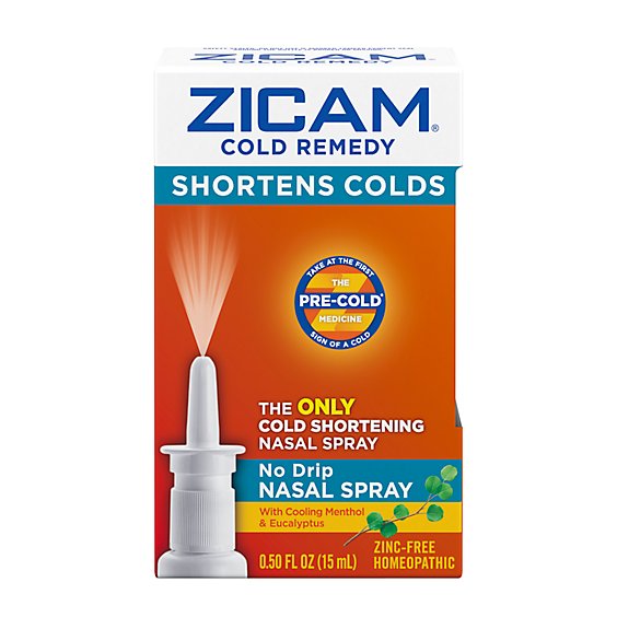 Zicam Cold Remedy No Drip Nasal Spray - 0.5 Fl. Oz.