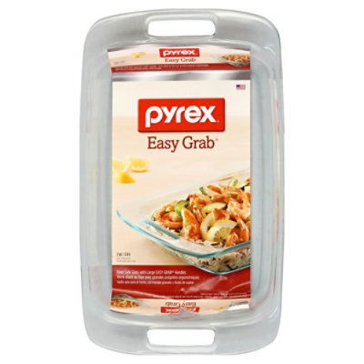 Pyrex Easy Grab 3 Qt. Glass Oblong Baking Dish - Foley Hardware