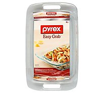 Pyrex Easy Grab Baking Dish Oblong 3 Quart - Each