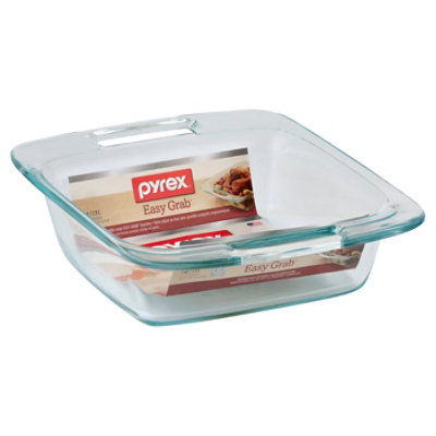 Pyrex Easy Grab Bakeware, 8 square inch