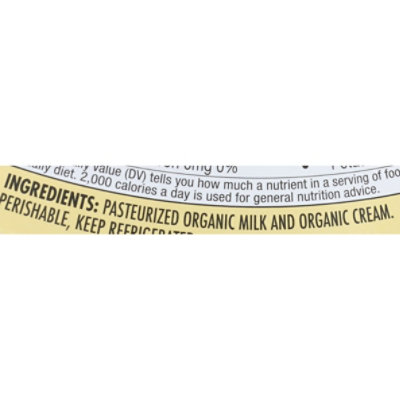 Straus Organic Half & Half - 16 Fl. Oz. - Image 5