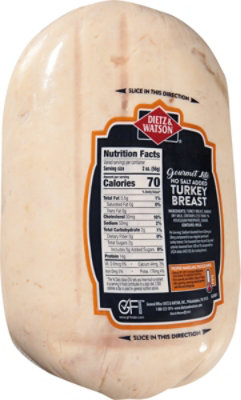 Dietz & Watson Gourmet Lite Turkey Breast No Salt Added - Image 5