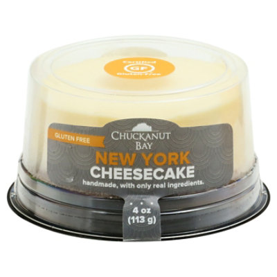 Chuckanut Bay Cheesecake 3 Inch Gluten Free New York - 4 Oz - Image 3