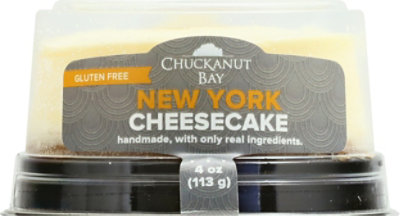 Chuckanut Bay Cheesecake 3 Inch Gluten Free New York - 4 Oz - Image 2