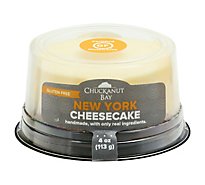 Chuckanut Bay Cheesecake 3 Inch Gluten Free New York - 4 Oz