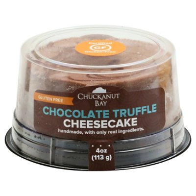 Chuckanut Bay Chocolate Truffle Cheesecake Gluten Free - Each