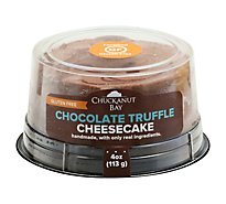 Chuckanut Bay Chocolate Truffle Cheesecake Gluten Free - Each