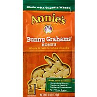 Annies Homegrown Bunny Grahams Graham Snacks Organic Honey - 6 Oz - Image 2