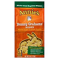 Annies Homegrown Bunny Grahams Graham Snacks Organic Honey - 6 Oz - Image 1