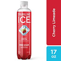 Sparkling Ice Cherry Limeade Sparkling Water 17 fl. oz. Bottle - Image 2