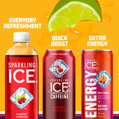 Sparkling Ice Cherry Limeade Sparkling Water 17 fl. oz. Bottle - Image 6