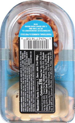 Boars Head Hummus Traditional & Pretzels Snack - 4 Pack - Image 5