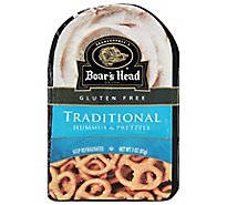Boars Head Hummus Traditional & Pretzels Snack - 4 Pack