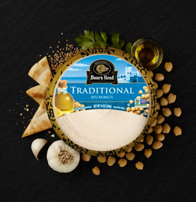 Boars Head Hummus Traditional - 10 Oz - Image 5