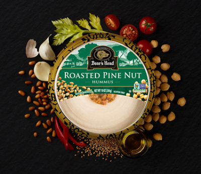 Boars Head Hummus Roasted Pine Nut - 10 Oz - Image 5