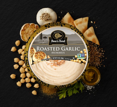 Boars Head Hummus Roasted Garlic - 10 Oz - Image 5