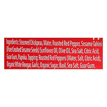 Boars Head Hummus Roasted Red Pepper - 10 Oz - Image 5