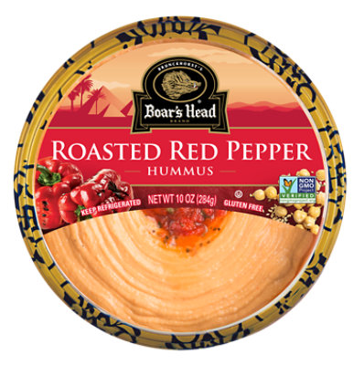 Boars Head Hummus Roasted Red Pepper
