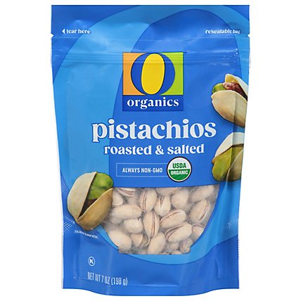 O Organics Organic Pistachios Roasted & Salted - 7 Oz - Image 2