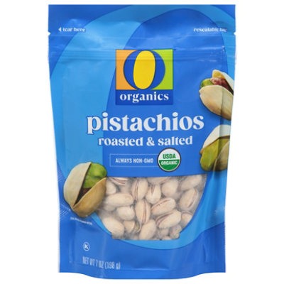 O Organics Pistachios Roasted & Salted - 7 Oz - Image 1