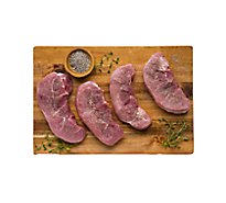 Meat Counter Pork Sirloin Chop Boneless Seasoned - 1 LB