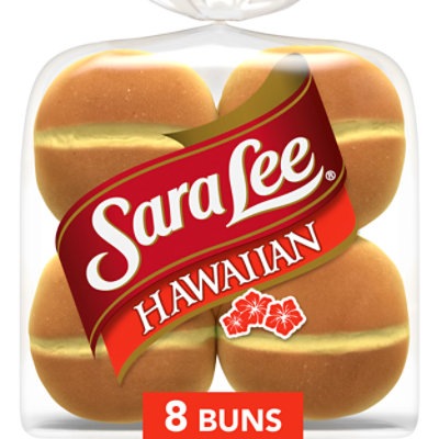 Sara Lee Sweet Hawaiian Sandwich Buns - 18 Oz - Image 1