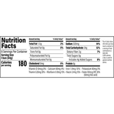 Sara Lee Sweet Hawaiian Sandwich Buns - 18 Oz - Image 3