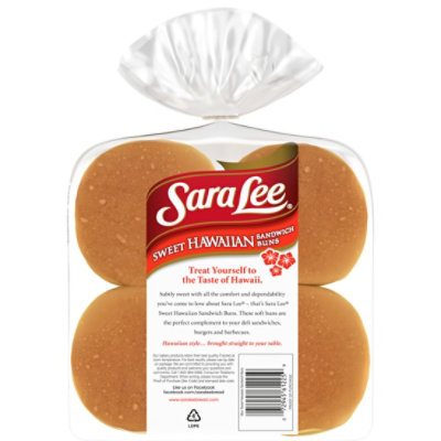 Sara Lee Sweet Hawaiian Sandwich Buns - 18 Oz - Image 3