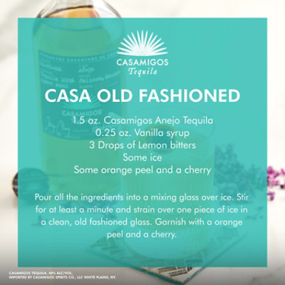 Casamigos Tequila Anejo 80 Proof - 750 Ml - Image 5