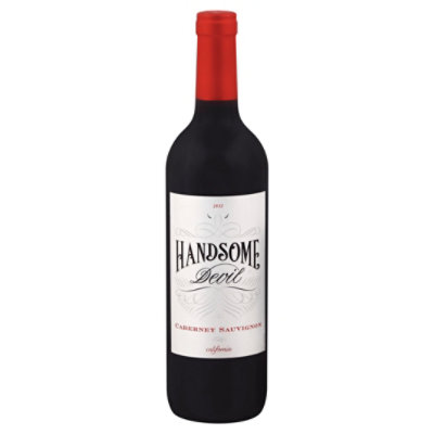 Handsome Devil Cabernet Sauvignon Wine California - 750 Ml - Image 1
