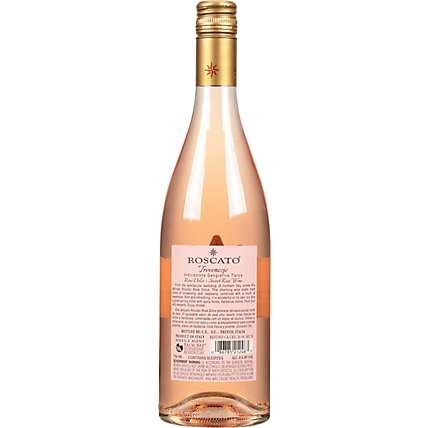 Roscato Rose Dolce Wine - 750 Ml - Image 4