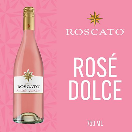 Roscato Rose Dolce Wine - 750 Ml - Image 2