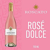 Roscato Rose Dolce Wine - 750 Ml - Image 2