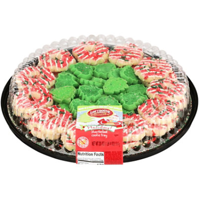 Bakery Cookie Tray Holiday Party Shortbread - Each