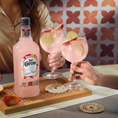 Jose Cuervo Margarita Light White Peach - 1.75 Liter - Image 4