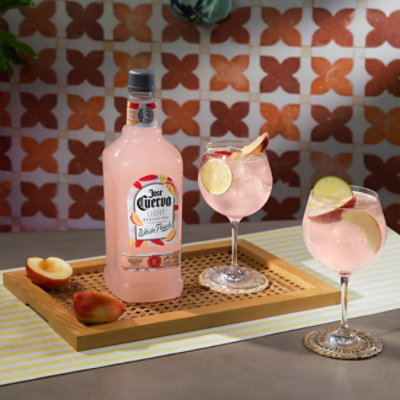 Jose Cuervo Margarita Light White Peach - 1.75 Liter - Image 3