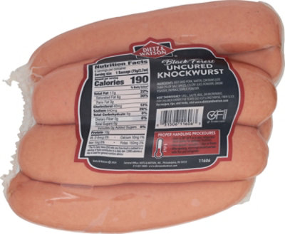 Dietz & Watson Knockwurst German Black Forest - 16 Oz - Image 6