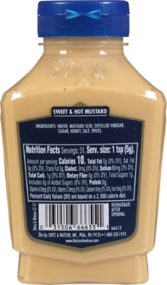 Dietz & Watson Mustard Sweet Hot - 9 Oz - Image 5