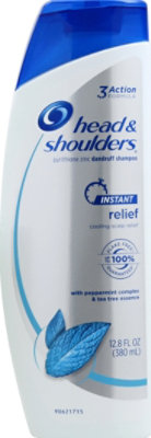 Head & Shoulders Shampoo Anti Dandruff Instant Relief - 12.8 Fl. Oz. - Image 2